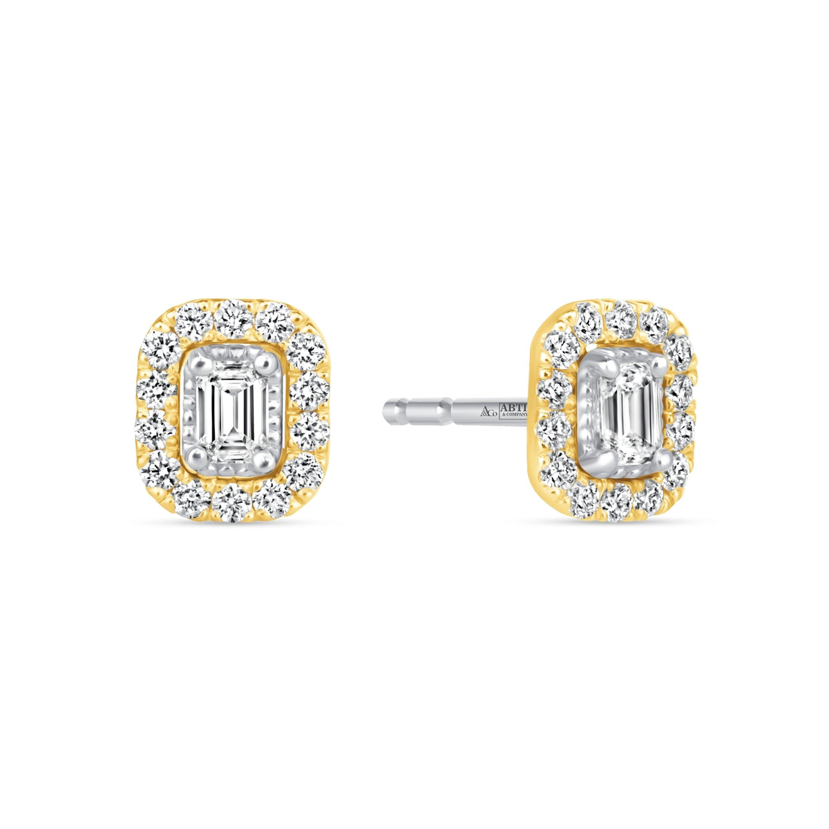 Emerald Cut Étoile Jackets Earring ABE-224-LGD-1  - Abtin & Co.