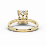 Emerald Cut Lustre Solitaire Ring ABER-100-EM-LGD-16  - Abtin & Co.
