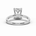Emerald Cut Lustre Solitaire Ring ABER-100-EM-LGD-21  - Abtin & Co.