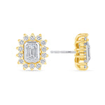 Emerald Cut Majesté Jackets Earring ABE-221-LGD-1  - Abtin & Co.