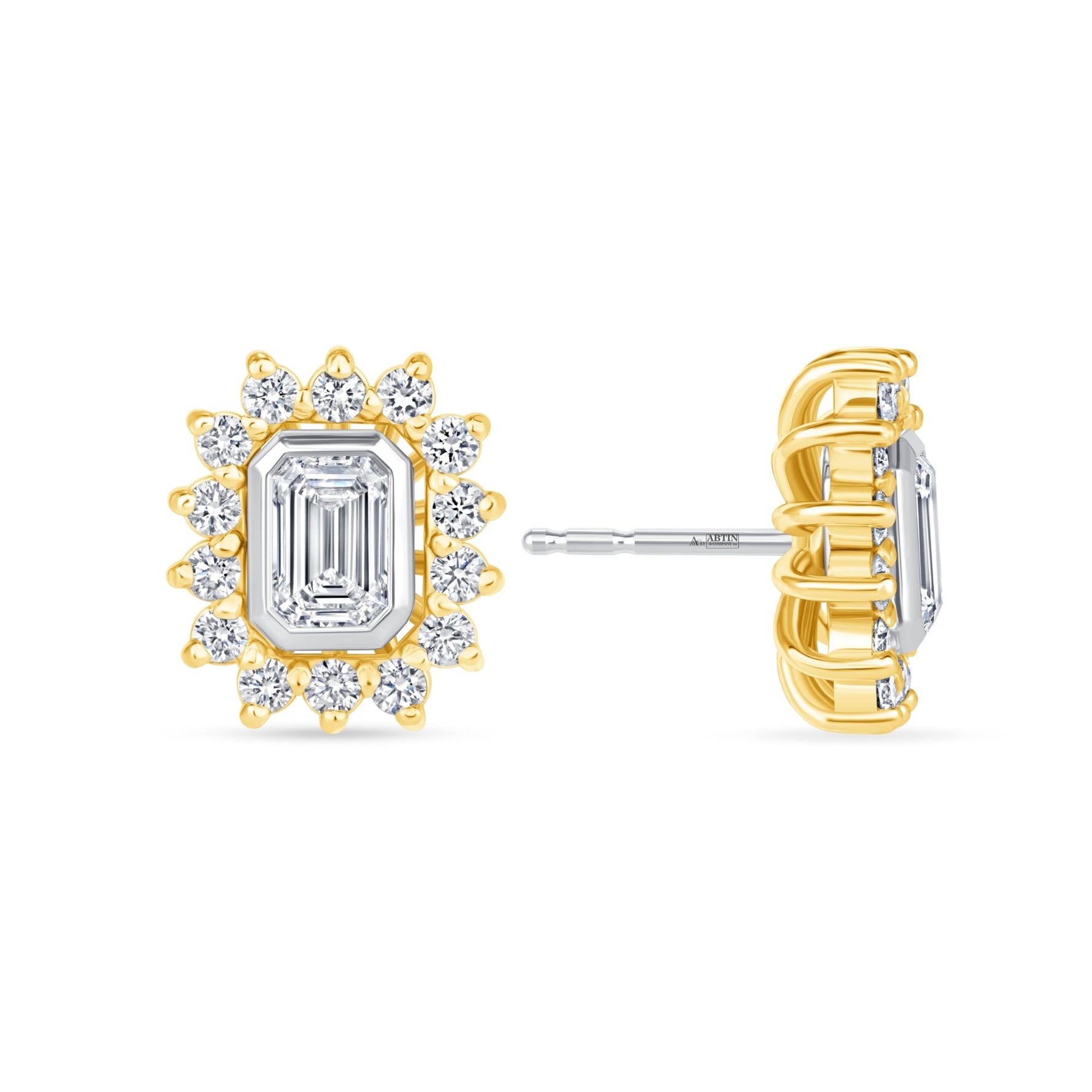 Emerald Cut Majesté Jackets Earring ABE-221-LGD-1  - Abtin & Co.