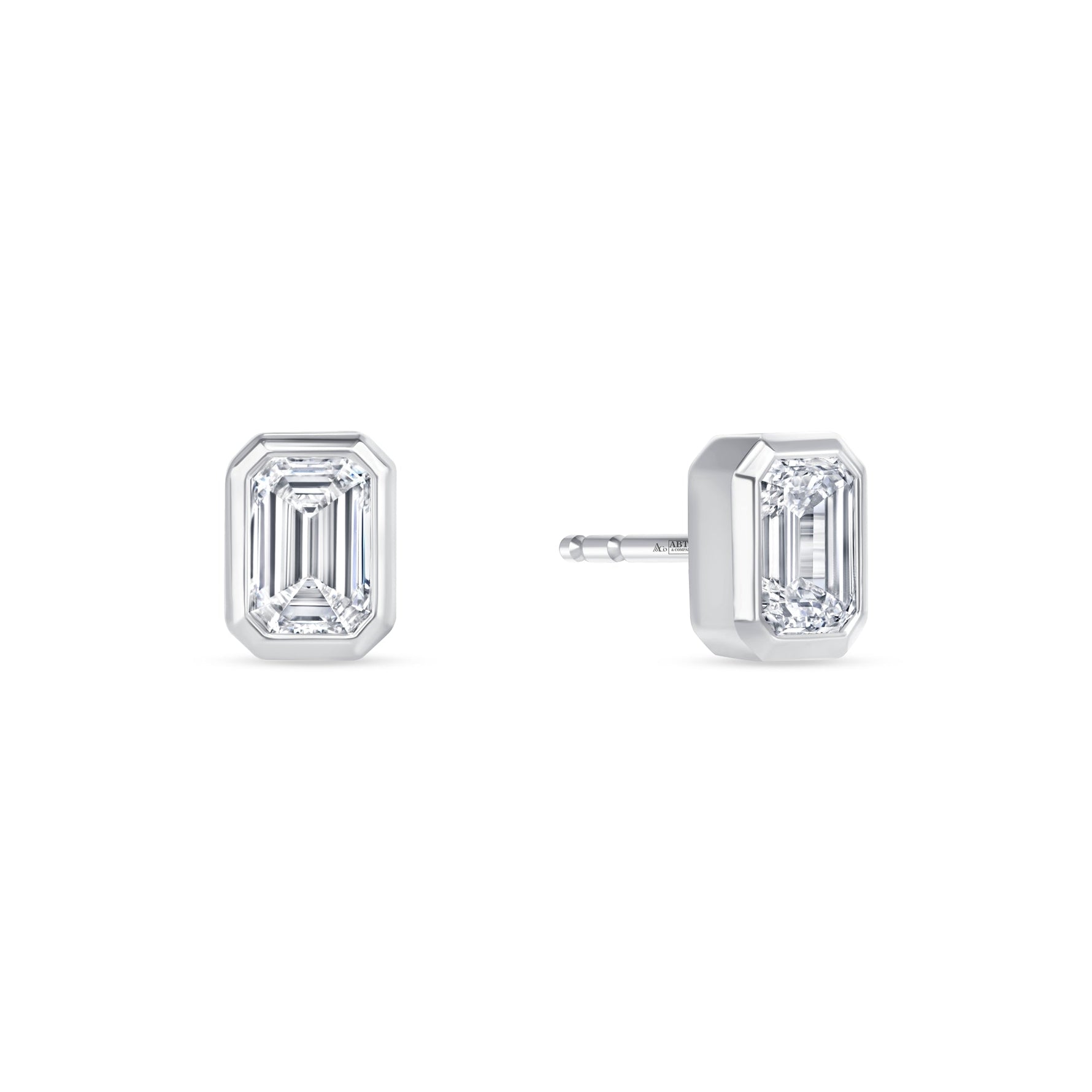 Emerald Cut Majesté Jackets Earring ABE-221-LGD-7  - Abtin & Co.