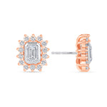 Emerald Cut Majesté Jackets Earring ABE-221-LGD-7  - Abtin & Co.