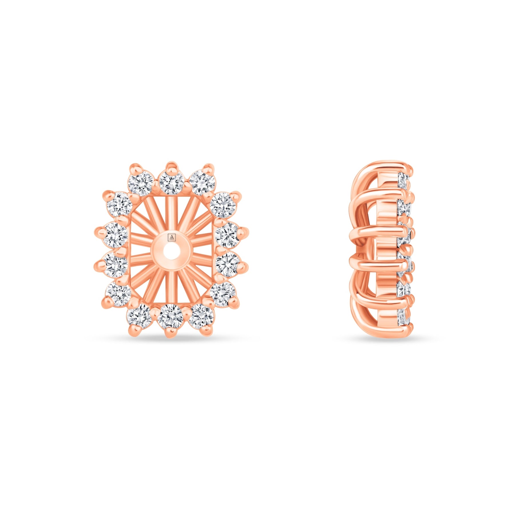 Emerald Cut Majesté Jackets Earring ABE-221-LGD-7  - Abtin & Co.