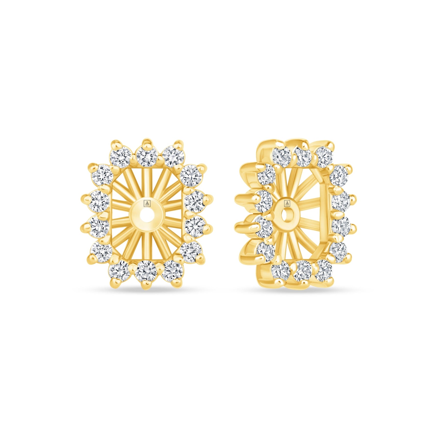 Emerald Cut Majesté Jackets Earring ABE-221-LGD-1  - Abtin & Co.
