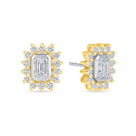 Emerald Cut Majesté Jackets Earring ABE-221-LGD-1  - Abtin & Co.
