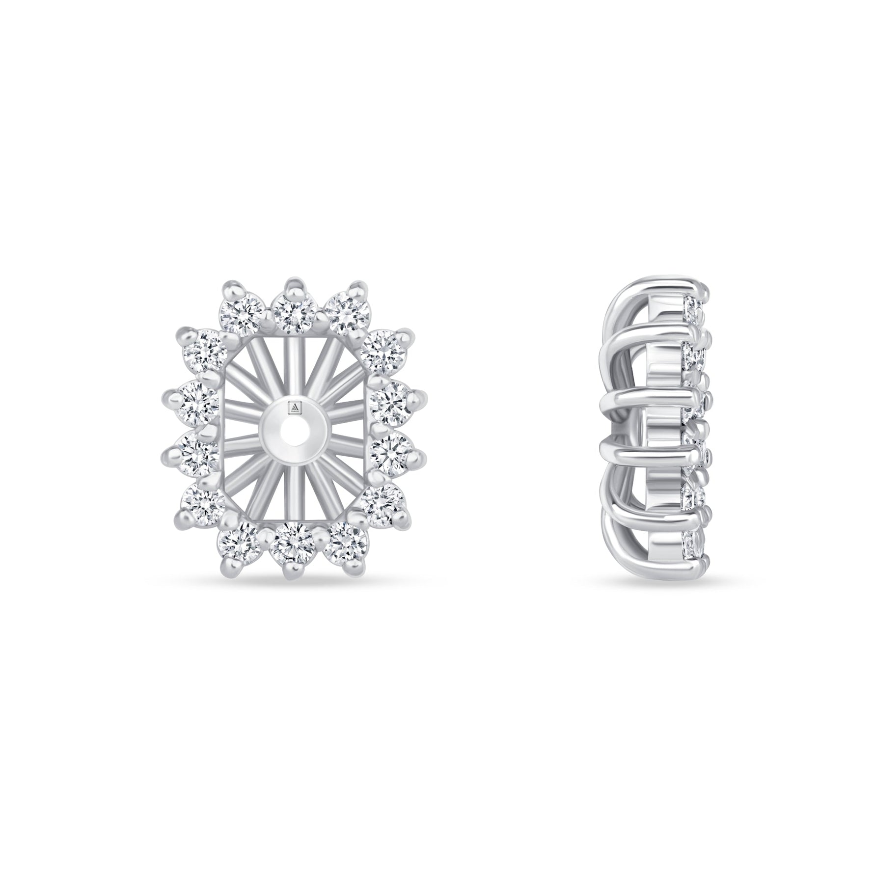 Emerald Cut Majesté Jackets Earring ABE-221-LGD-4  - Abtin & Co.