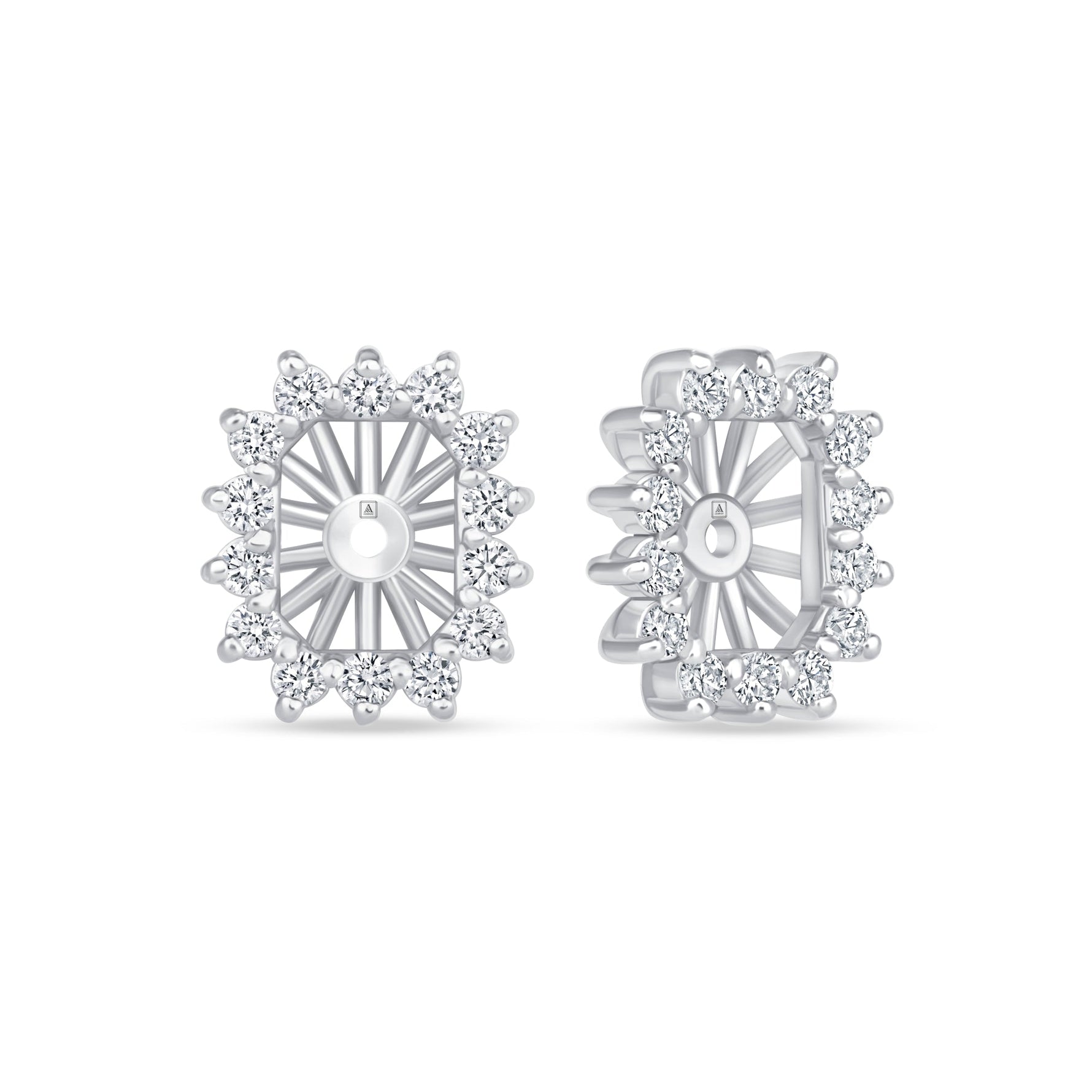 Emerald Cut Majesté Jackets Earring ABE-221-LGD-4  - Abtin & Co.