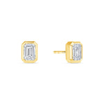 Emerald Cut Majesté Jackets Earring ABE-221-LGD-4  - Abtin & Co.