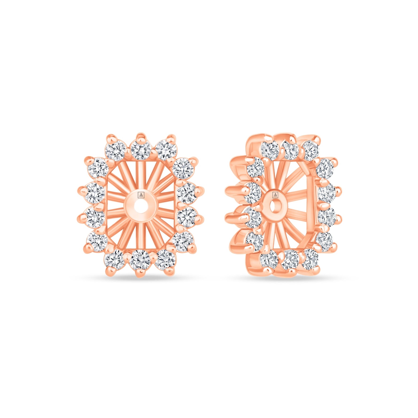 Emerald Cut Majesté Jackets Earring ABE-221-LGD-7  - Abtin & Co.