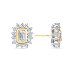Emerald Cut Majesté Jackets Earring ABE-221-LGD-4  - Abtin & Co.