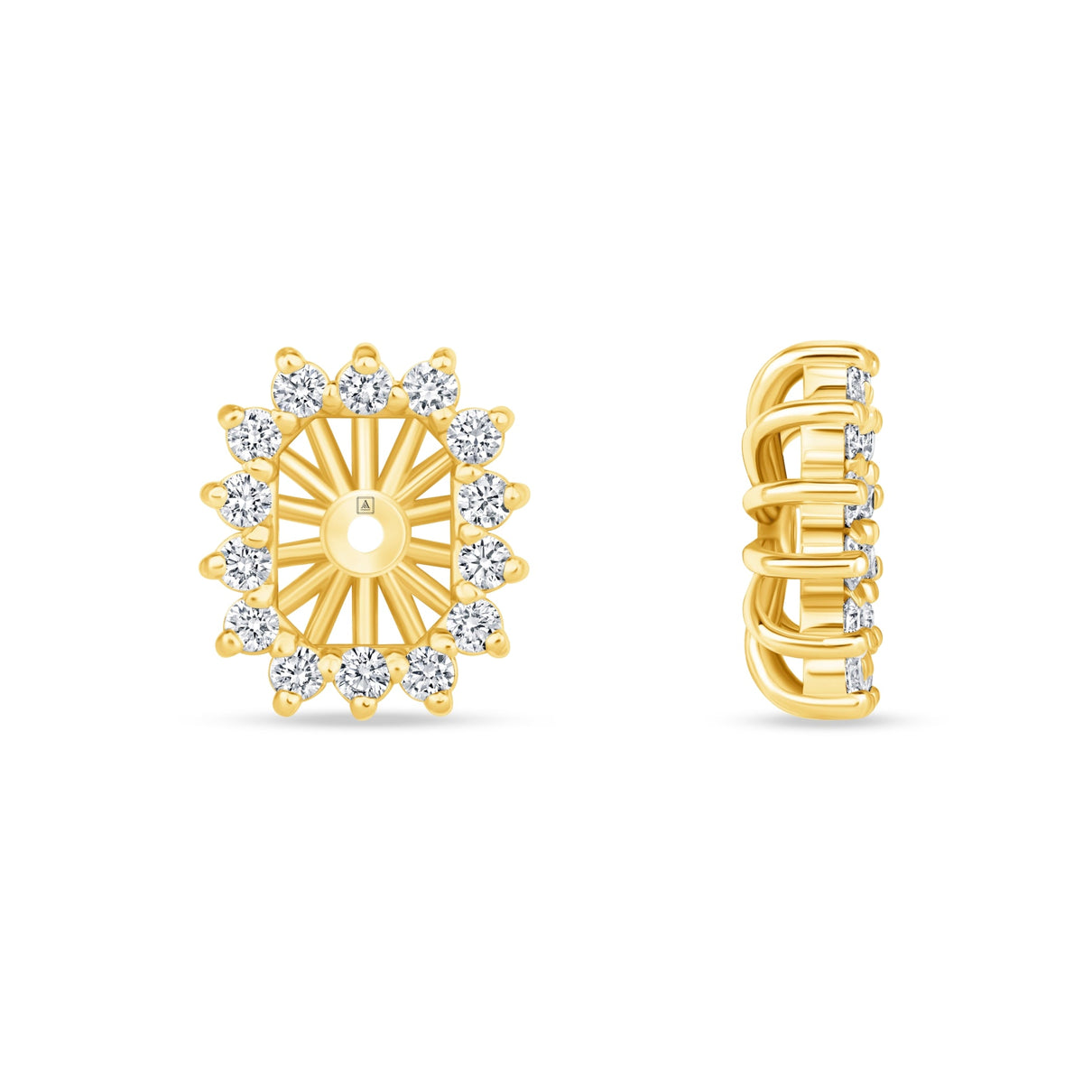 Emerald Cut Majesté Jackets Earring ABE-221-LGD-1  - Abtin & Co.