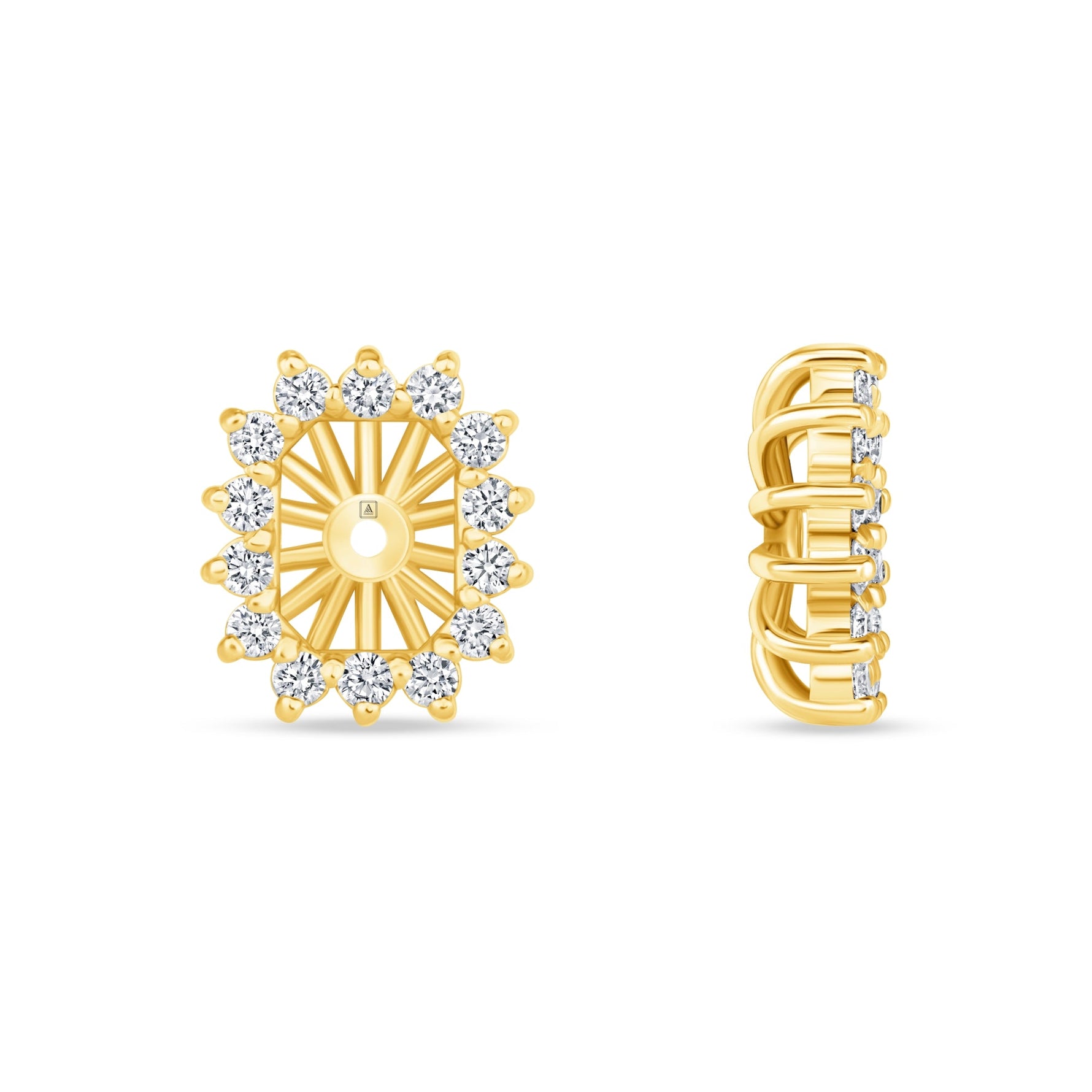 Emerald Cut Majesté Jackets Earring ABE-221-LGD-1  - Abtin & Co.