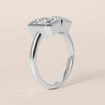 Facet Duo Ring Ring ABB-839-LGD-2  - Abtin & Co.