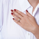 FORMA Band Ring ABB-742-D-2  - Abtin & Co.