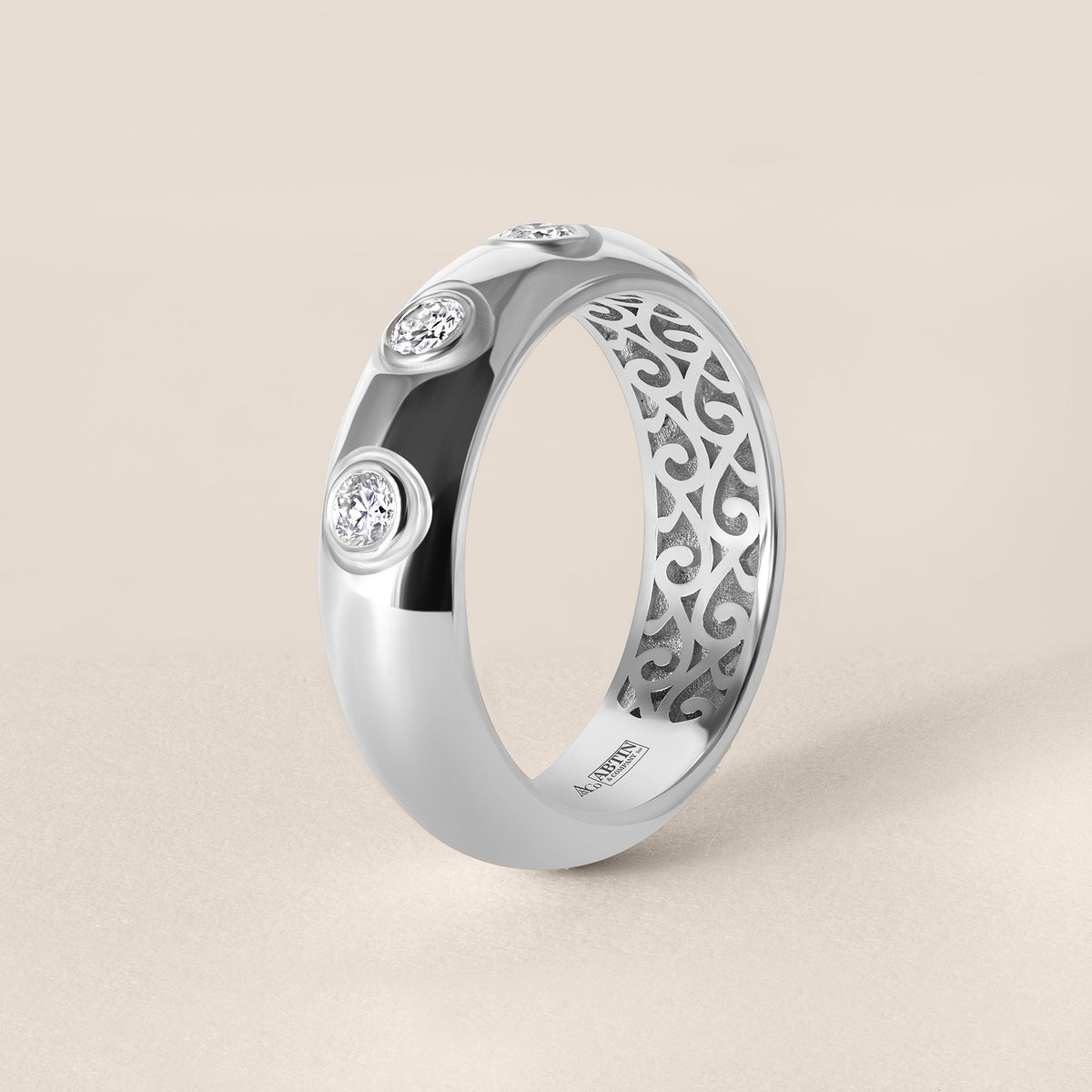FORMA Band Ring ABB-742-D-5  - Abtin & Co.