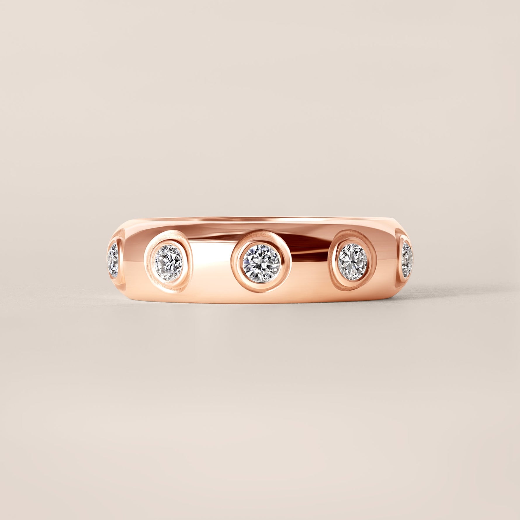 FORMA Band Ring ABB-742-D-10  - Abtin & Co.