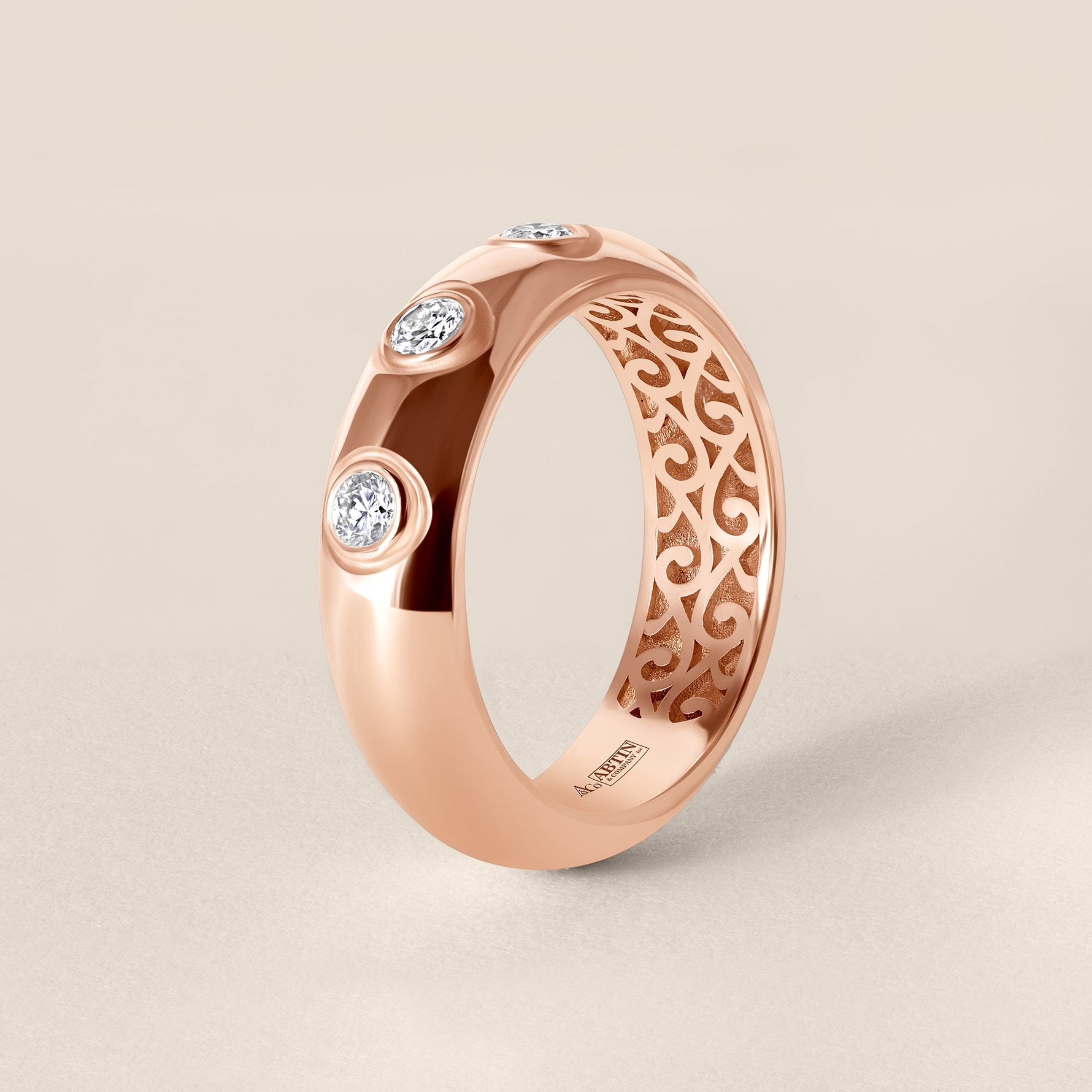 FORMA Band Ring ABB-742-D-9  - Abtin & Co.