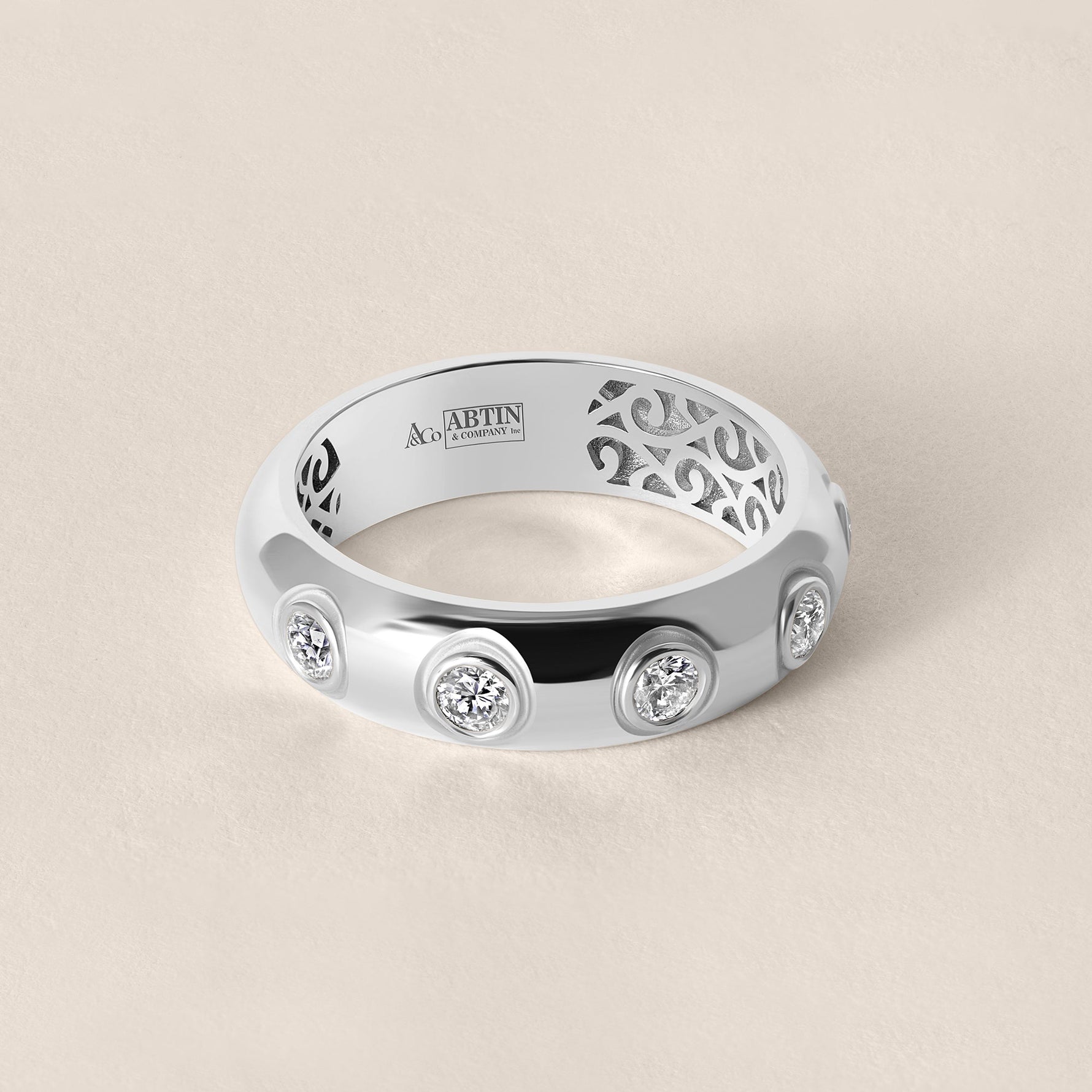 FORMA Band Ring ABB-742-D-5  - Abtin & Co.