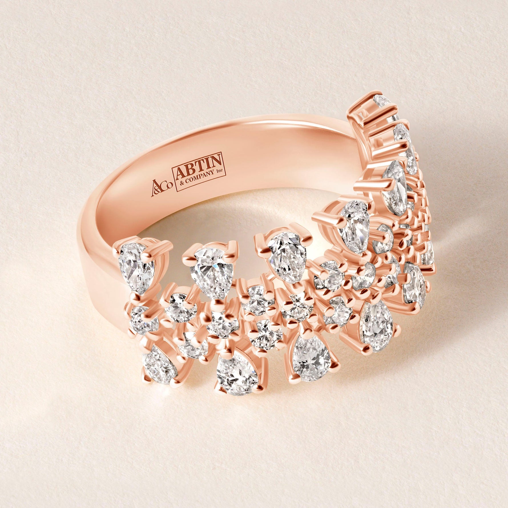 Grandeur Luxe Ring Ring ABB-721-D-5  - Abtin & Co.