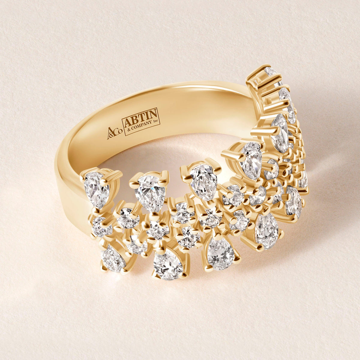 Grandeur Luxe Ring Ring ABB-721-D-1  - Abtin & Co.