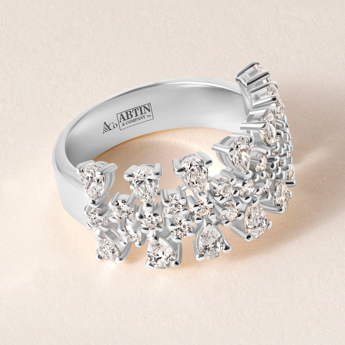 Grandeur Luxe Ring Ring ABB-721-D-3  - Abtin & Co.