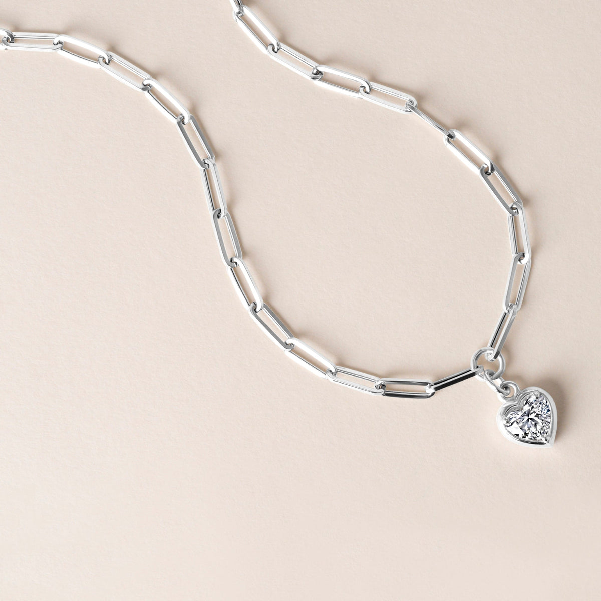 Heart Lustra Bezel Pendant Pendant ABP-235-LGD-4  - Abtin & Co.