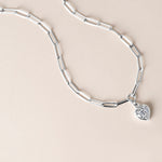 Heart Lustra Bezel Pendant Pendant ABP-235-LGD-4  - Abtin & Co.