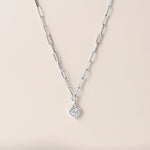 Heart Lustra Bezel Pendant Pendant ABP-235-LGD-4  - Abtin & Co.