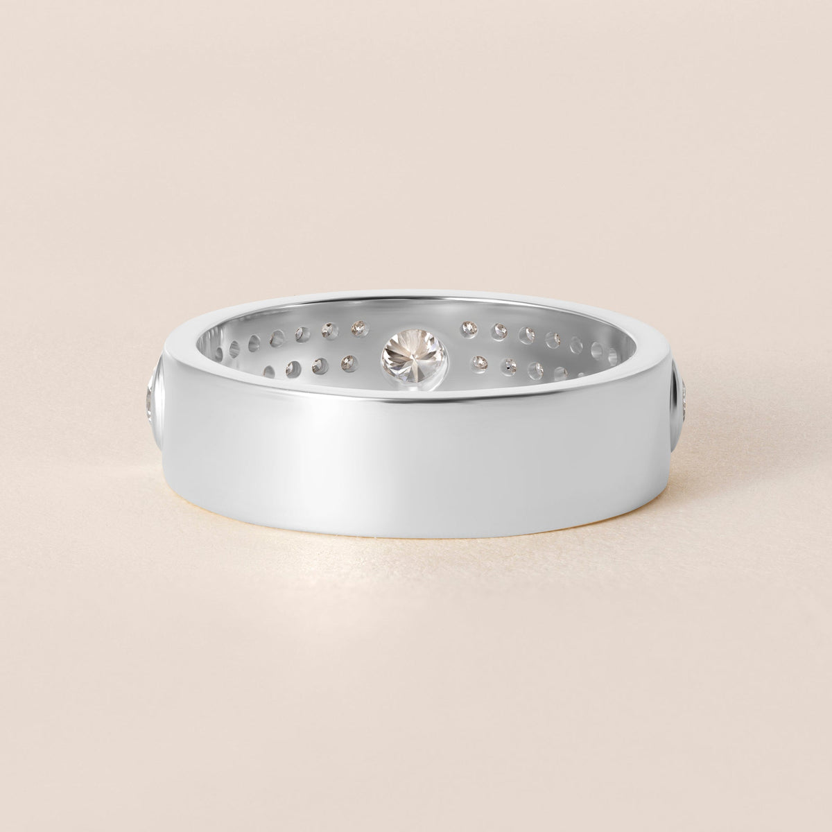 ICONA PAVÉ Band Ring ABB-771Y-D-3  - Abtin & Co.