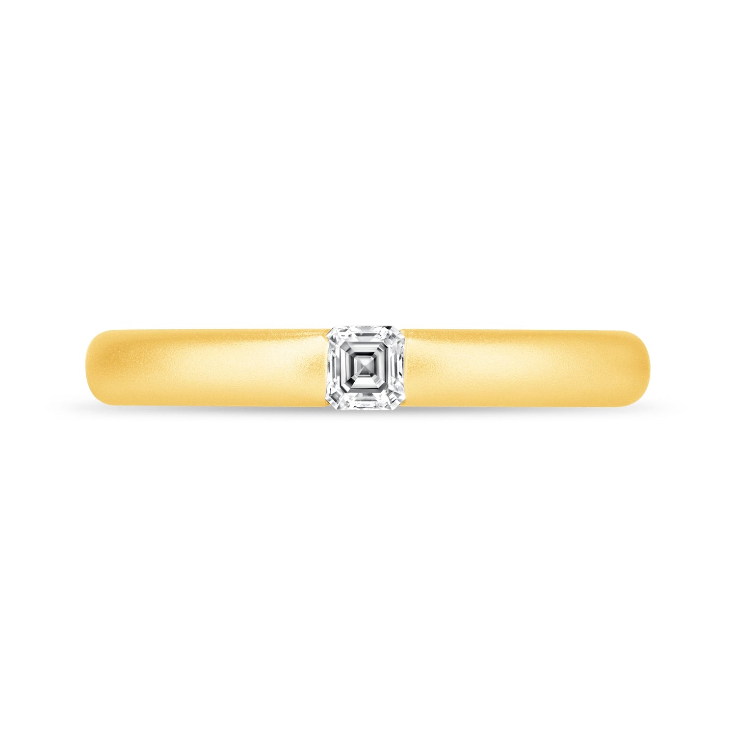 Illusion Asscher Tension Ring Ring ABB-712.1-AS-D-1  - Abtin & Co.