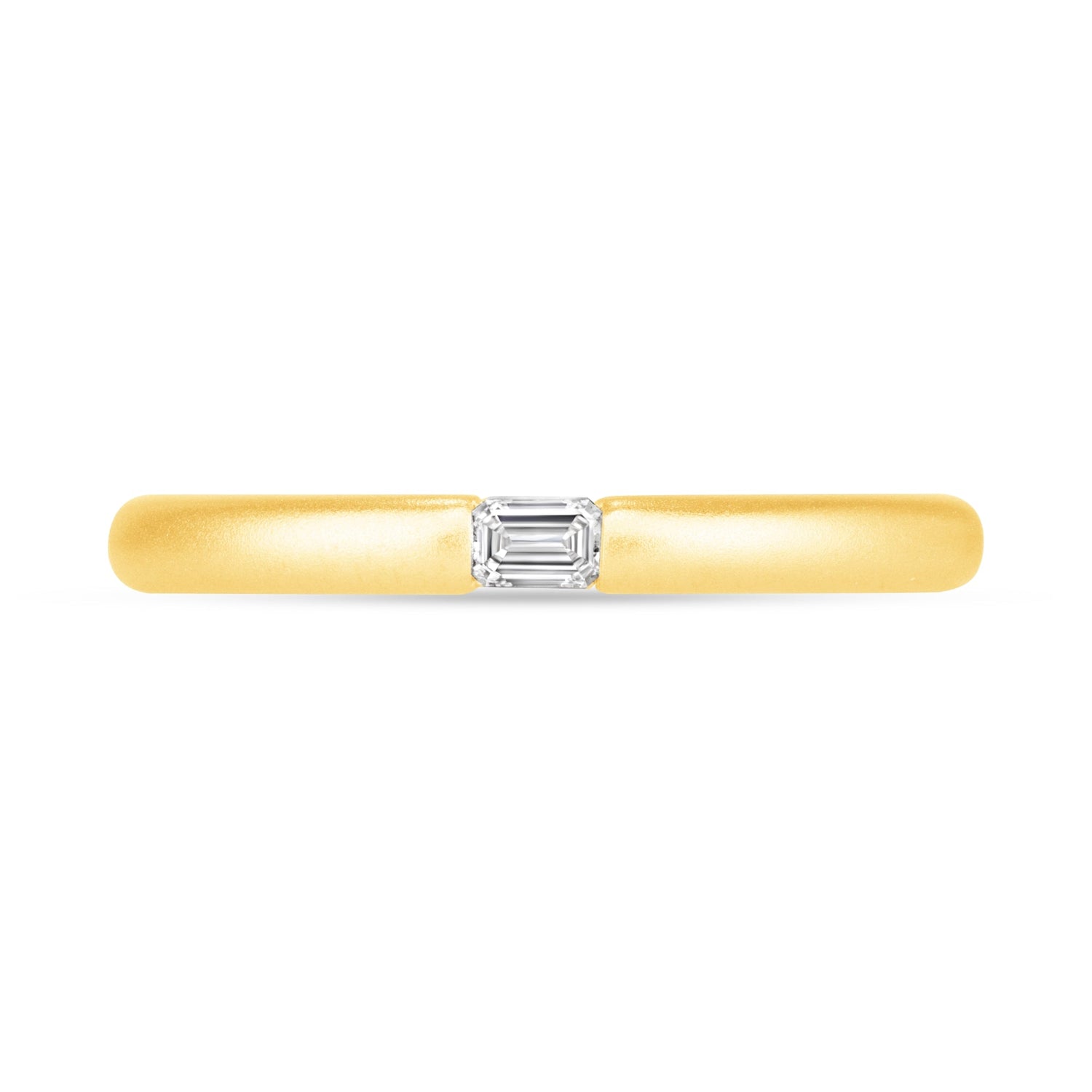 Illusion Emerald Cut Tension Ring Ring ABB-712.1-EM-D-1  - Abtin & Co.