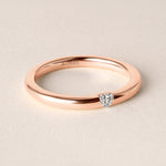 Illusion Heart Tension Ring Ring ABB-712.1-HT-D-14  - Abtin & Co.