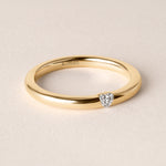 Illusion Heart Tension Ring Ring ABB-712.1-HT-D-1  - Abtin & Co.
