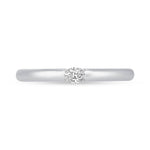 Illusion Oval Tension Ring Ring ABB-712.1-OV-D-14  - Abtin & Co.