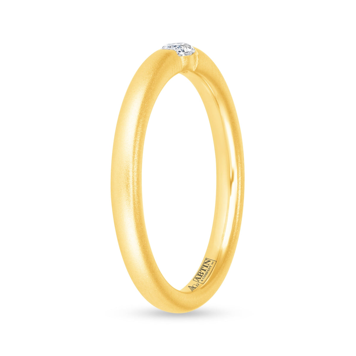 Illusion Oval Tension Ring Ring ABB-712.1-OV-D-1  - Abtin & Co.