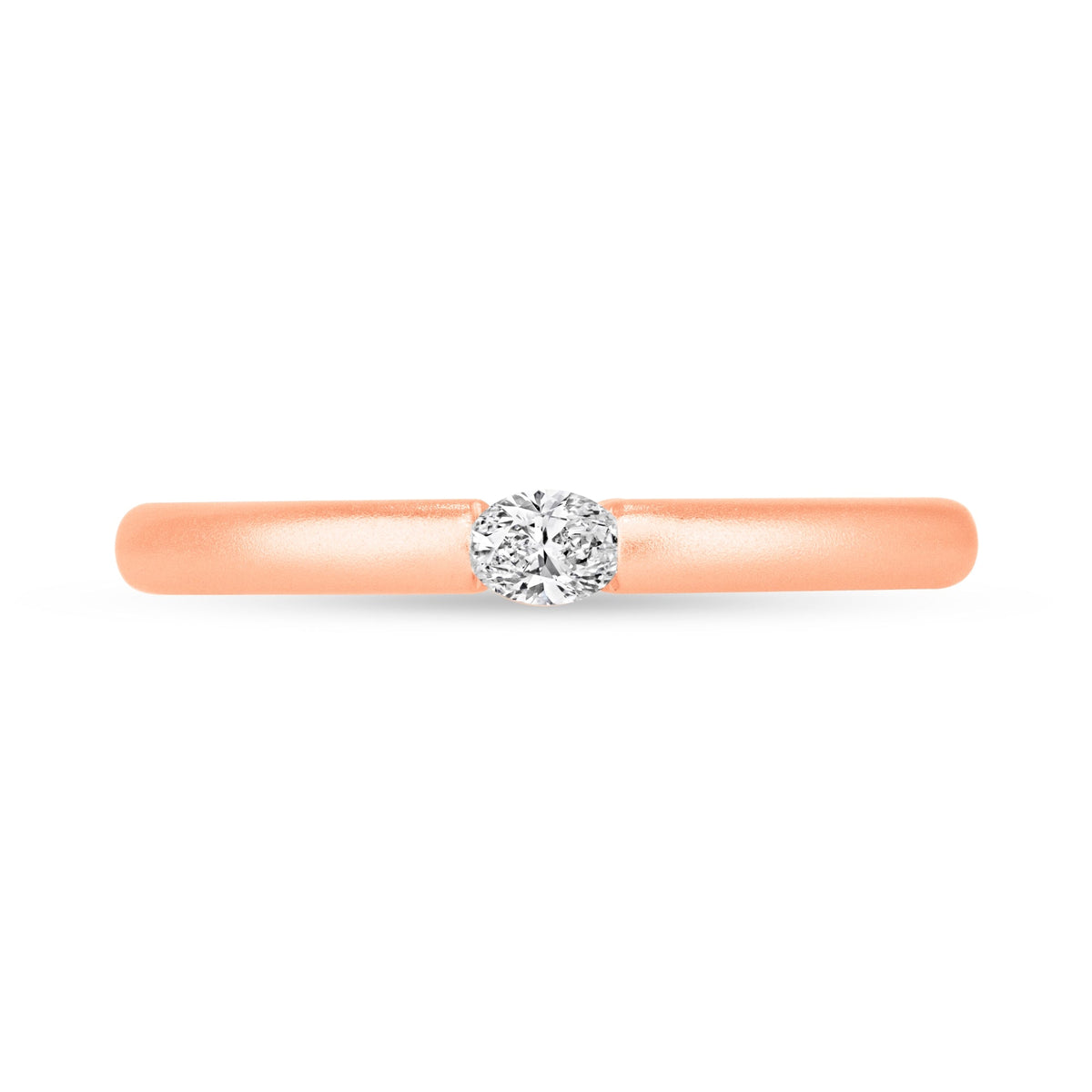 Illusion Oval Tension Ring Ring ABB-712.1-OV-D-27  - Abtin & Co.