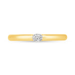 Illusion Oval Tension Ring Ring ABB-712.1-OV-D-1  - Abtin & Co.