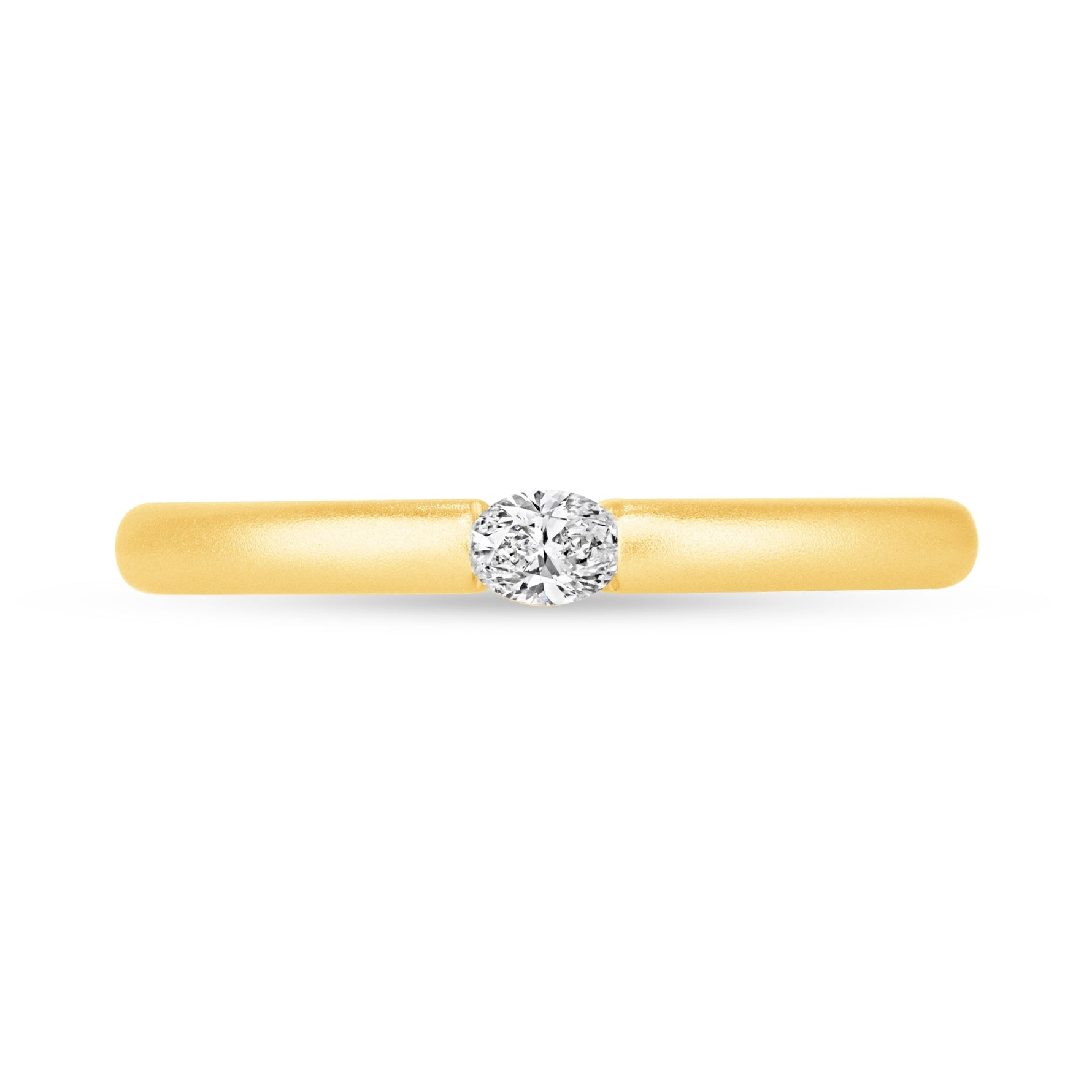 Illusion Oval Tension Ring Ring ABB-712.1-OV-D-1  - Abtin & Co.