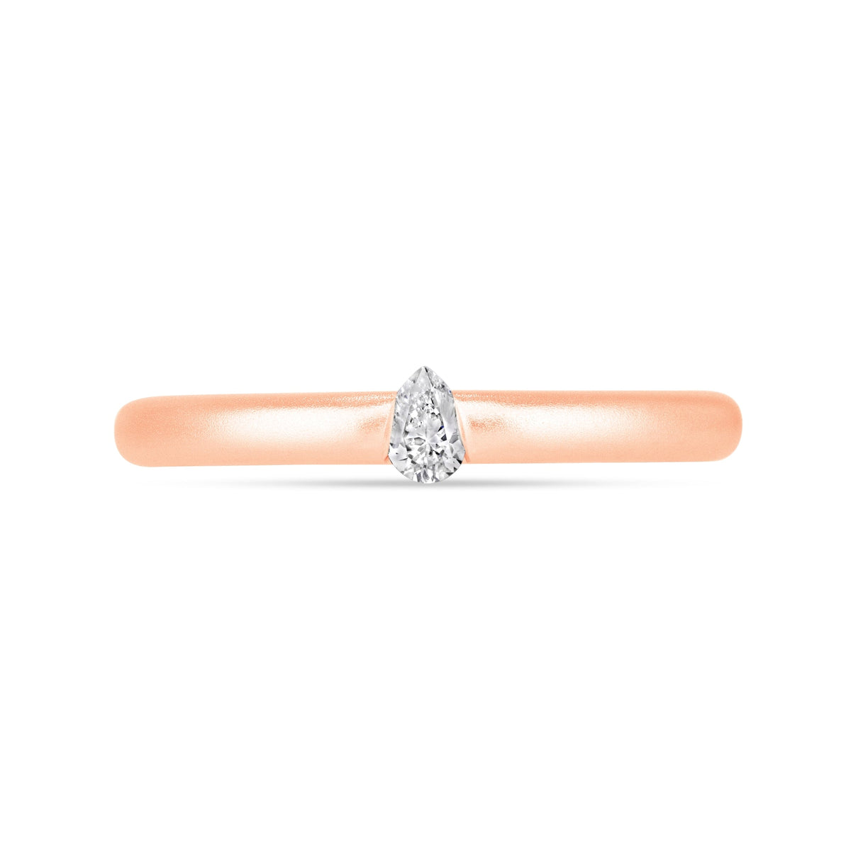 Illusion Pear Tension Ring Ring ABB-712.1-PR-D-27  - Abtin & Co.
