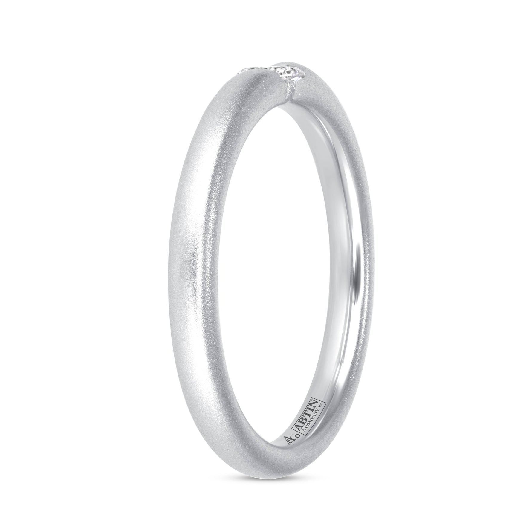 Illusion Pear Tension Ring Ring ABB-712.1-PR-D-14  - Abtin & Co.