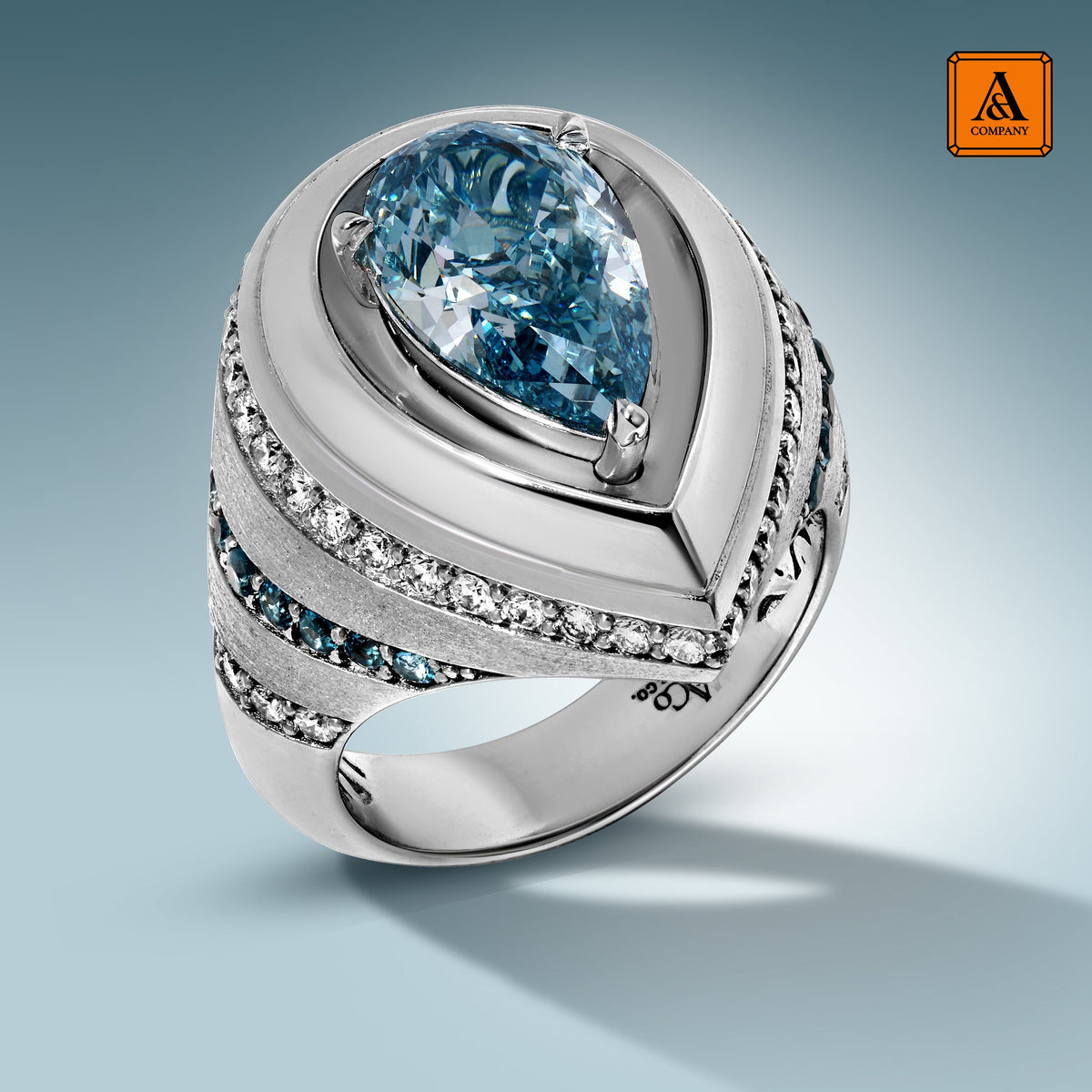 IMPERIUM Ring Ring ABB-803W-B.LGD-1  - Abtin & Co.