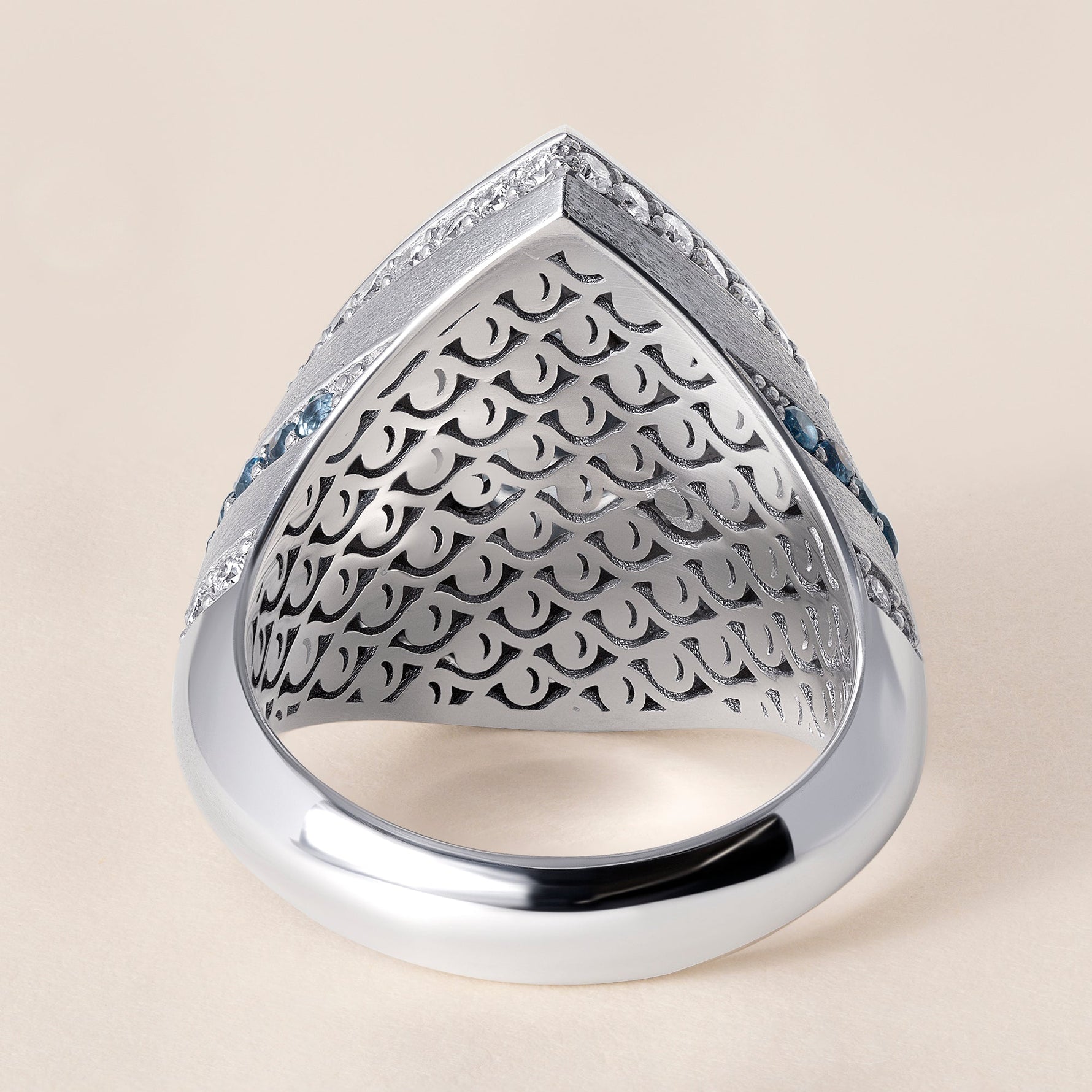 IMPERIUM Ring Ring ABB-803W-B.LGD-1  - Abtin & Co.