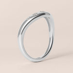 LIORA DIAMOND CONTOUR Band Ring ABB-843-D-6  - Abtin & Co.