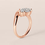 LIORA MARQUISE BASKET ENGAGEMENT Ring Ring ABER-127.2-MQ-LGD-11  - Abtin & Co.