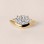 LIORA MARQUISE BASKET ENGAGEMENT Ring Ring ABER-127.2-MQ-LGD-1  - Abtin & Co.