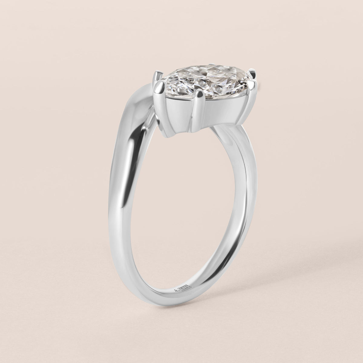 LIORA MARQUISE BASKET ENGAGEMENT Ring Ring ABER-127.2-MQ-LGD-6  - Abtin & Co.