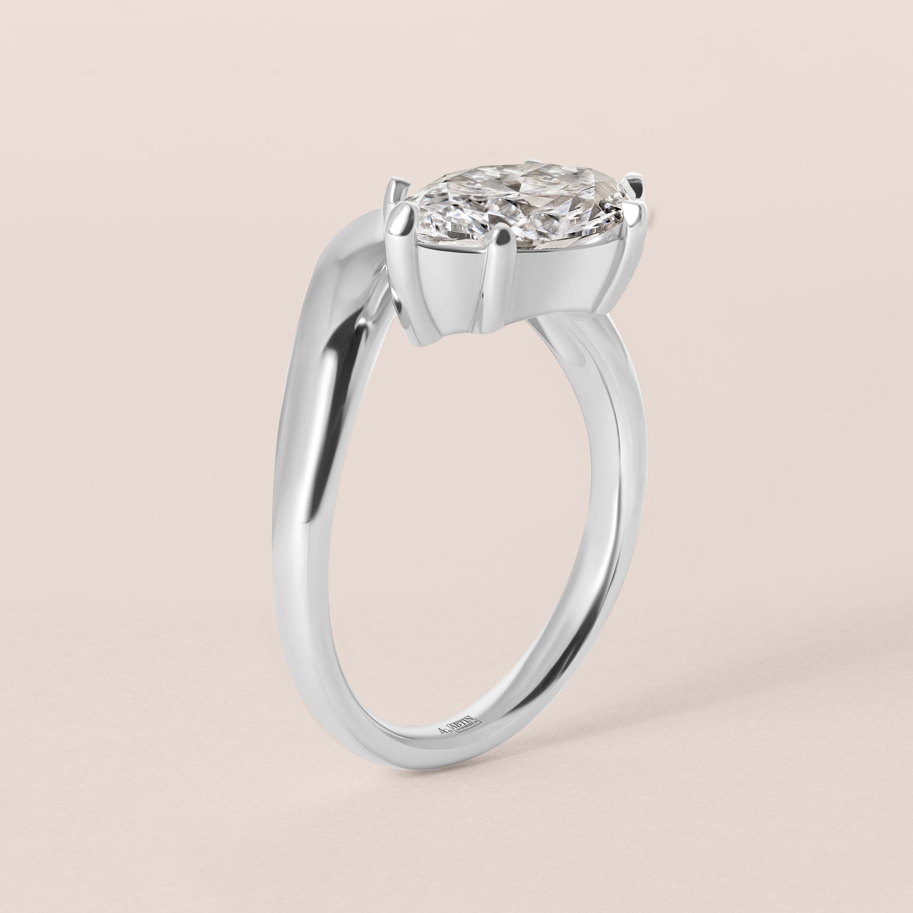LIORA MARQUISE BASKET ENGAGEMENT Ring Ring ABER-127.2-MQ-LGD-6  - Abtin & Co.