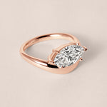 LIORA MARQUISE BASKET ENGAGEMENT Ring Ring ABER-127.2-MQ-LGD-11  - Abtin & Co.