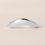 LIORA PLAIN GOLD CONTOUR Band Ring ABB-844-FGD-4  - Abtin & Co.
